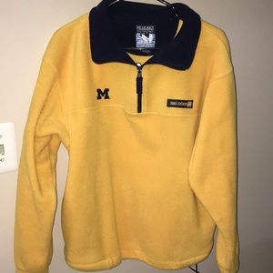 UMich Coach Carr Fleece
